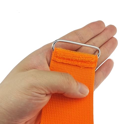 3 Legged Race Bands - 4 Pack Colorful Elastic Bands for Outdoor Fun
