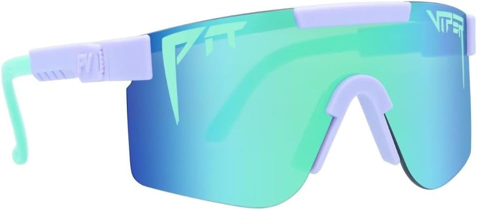 Pit Viper Sunglasses | Narrow Fit for Small Adults & Kids 8-12 | Original Retro Model | Polarized Lens