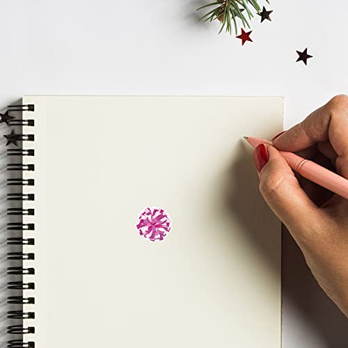 Cheerleader Planner Stickers - 208 Pack, 0.5 Inch for Scrapbooking