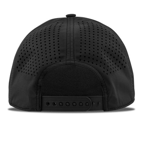 Branded Bills Dad Life Script Black 5-Panel Rope Hat for Men | Baseball Cap