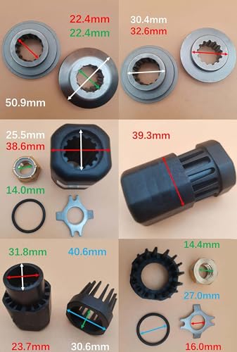 SUNGZE Propeller Hub Kit for Mariner Outboards 40-60HP, Complete Replacement Set