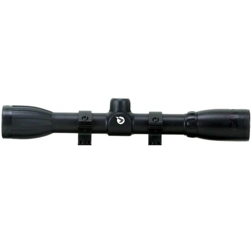 Gamo, Air Gun Scope LC4X32 with Rings, Black, Add The Gamo Airgun Rifle Scope to Your Airgun and Be More Accurate Than Ever, 6212044154