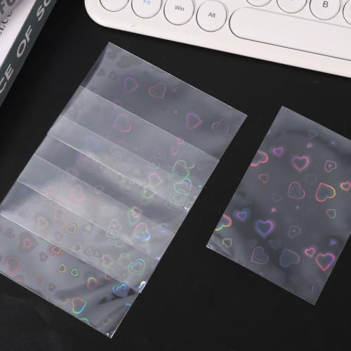 Photocard Sleeves - 100 Pack New Love Style for Card Collectors