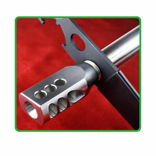 5/8-24 Black Steel Jam Nut - 2 Pieces for Muzzle Brake
