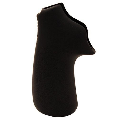Hogue Tamer Cushion Rubber Grip Without Finger Grooves for Ruger LCR and LCRX, Black - 78030