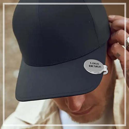 Magnetic Golf Ball Marker Hat Clip - 3 Pack with Strong Hold