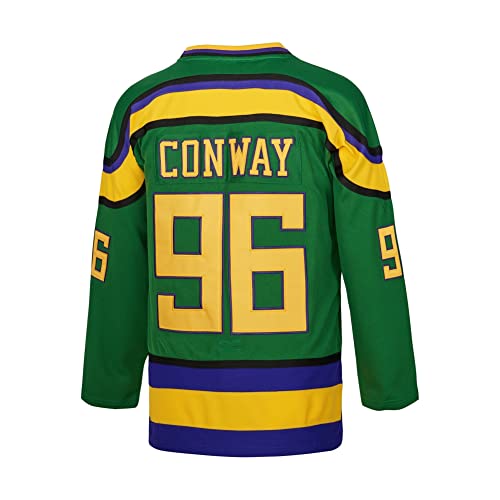 Mighty Ducks Ice Hockey Jersey - Conway #99, Banks #96, Goldberg #33