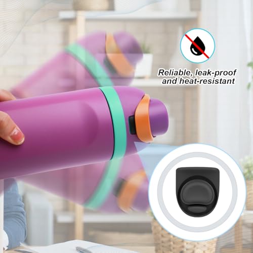 Owala Water Bottle Replacement Parts - Black, 9 Pieces