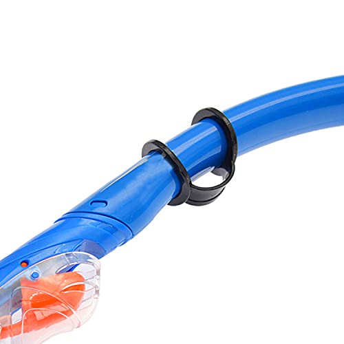 2-Piece Silicone Snorkel Keeper - Universal Scuba Diving Mask Strap Holder