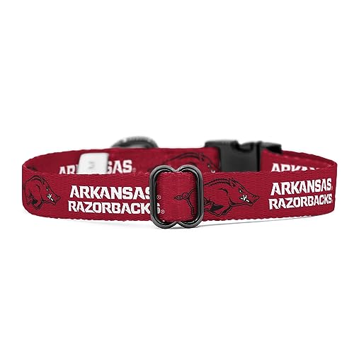 Arkansas Razorbacks Pet Collar - Officially Licensed, Large