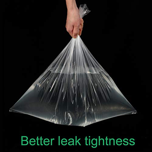 Zonon 25 Pack 20 x 24 Inch 4 Mil Heavy Duty Bucket Liner Bags for Turkey Brining