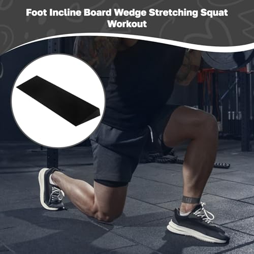 Elevated Squat Wedge Block - Calf Stretcher for Fitness & Yoga