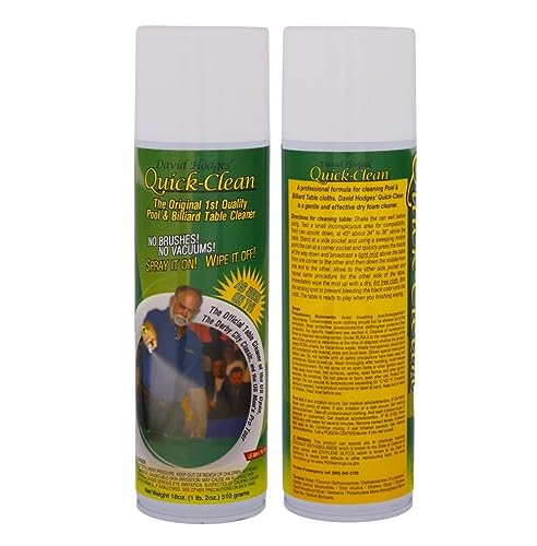 Pool Table Felt Cleaner Starter Kit - Safe & Fast Cloth & Accessory Cleaning