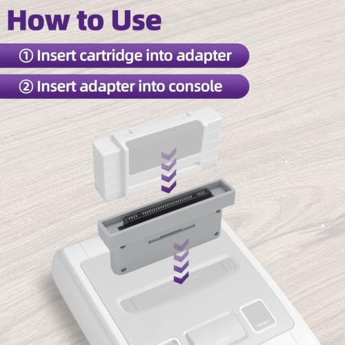 SNES & SFC Cartridge Slot Adapter - Supports Enhancement Chips