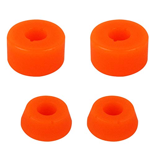 Skateboard Longboard Truck Replacement Bushings - 93A Orange