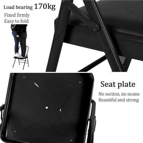 Folding Yoga Chair with Lumbar Support - Heavy-Duty Meditation Seat