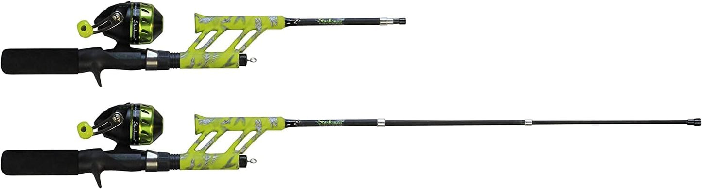 Steinhauser Telescopic Fishing Rod & Spincast Reel Combo - Ultralight, Tangle-Free Design for All Ages
