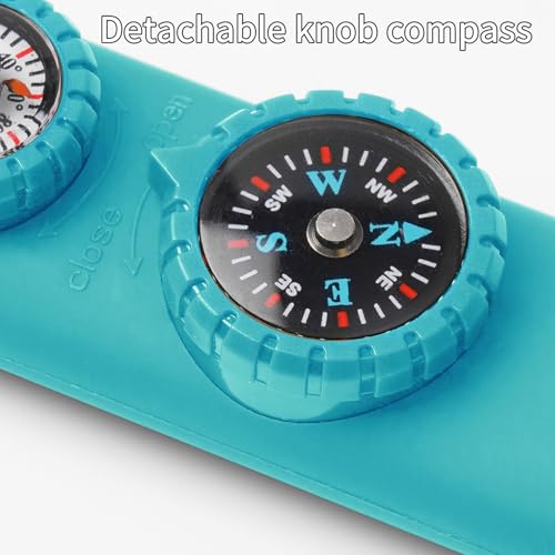Jetfree Emergency Survival Whistle with Compass & Thermometer for Outdoor Safety