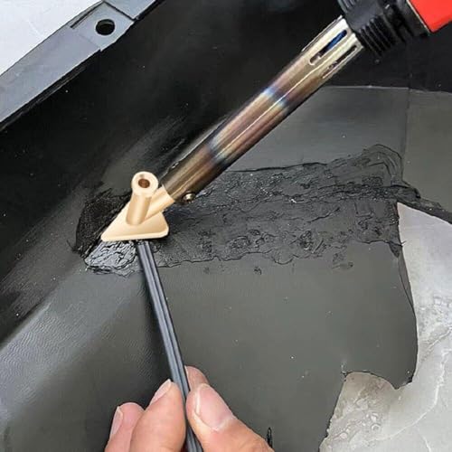 Plastic Welder Soldering Iron Tips Triangular Copper Soldering Iron Head Replacement Tip for 80W Plastic Welding Repair Kit Parts Accessories(ZS368)