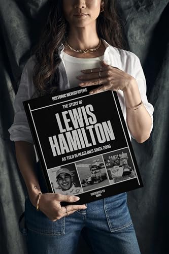 Lewis Hamilton Personalized History Newspaper Book - F1 Fan Gift