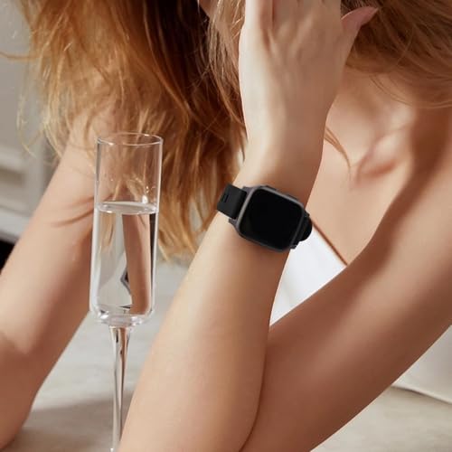 Garmin Forerunner 245 & 55 Silicone Bands - 2 Pack Black/Black