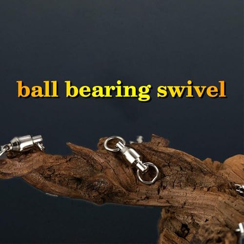 AMYSPORTS Ball Bearing Swivels Connector High Strength Stainless