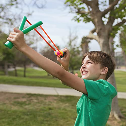Slingshot Replacement Bands Set - 2 Pcs Elastic Tubular Bands for Outdoor Shooting
