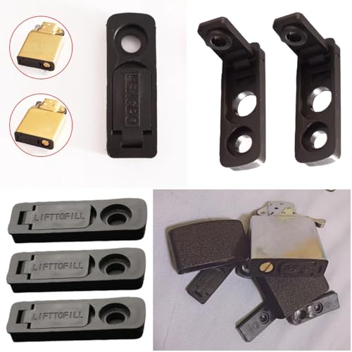 8-Pack Rubber Gaskets & Cotton Pads for Kerosene Lighters