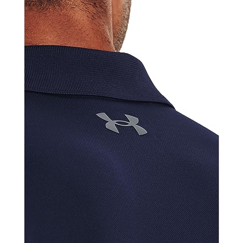 Under Armour Men's Matchplay Polo - Large Midnight Navy / Pitch Gray