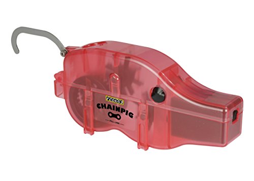 PEDRO'S Unisex Adult Chain Pig Machine II Pedro's Chain Cleaning Machine - Red,.