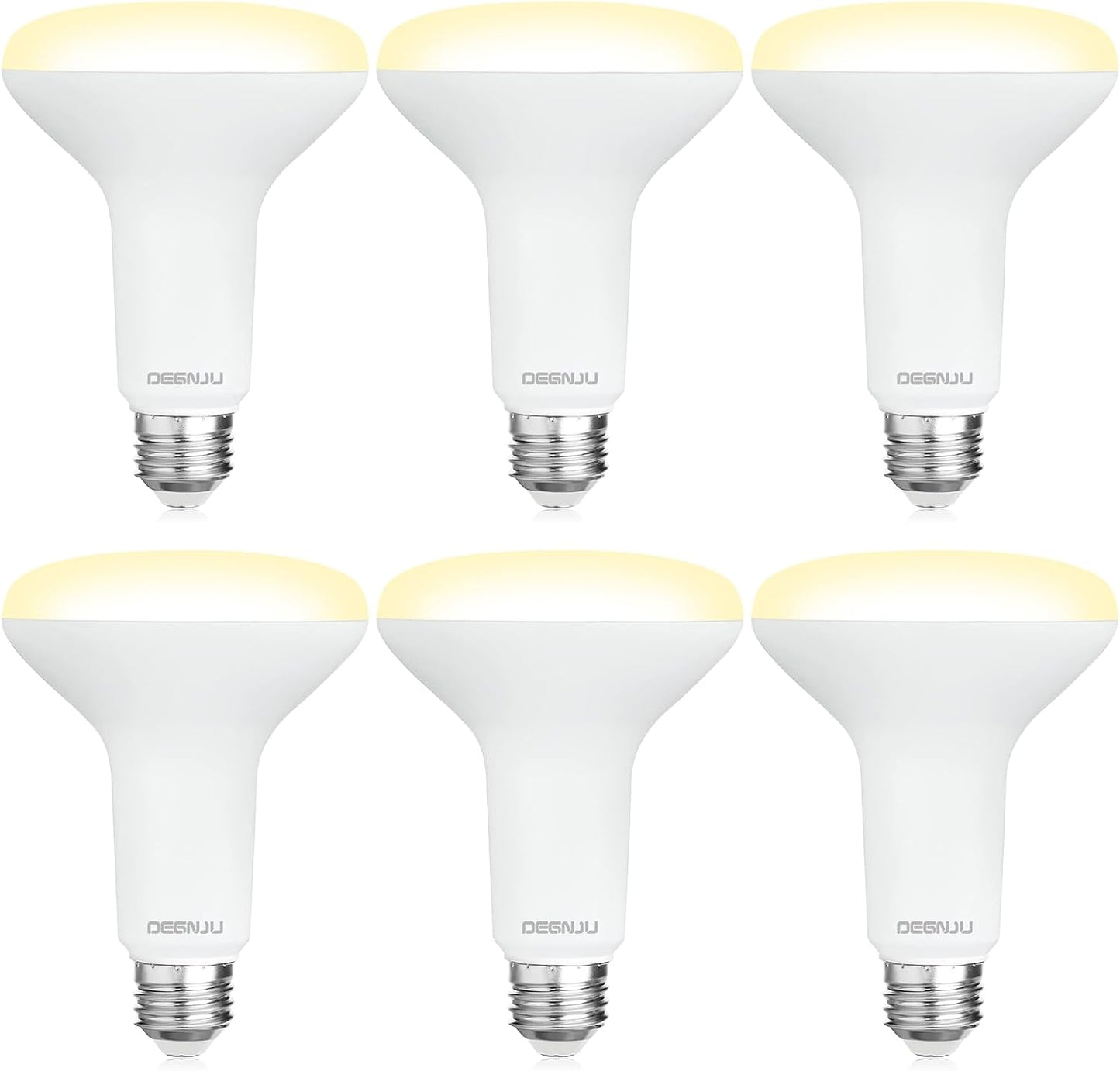 BR30 LED Flood Light Bulbs 24-Pack, 7W Dimmable 650LM Soft White 2700K, E26 Base