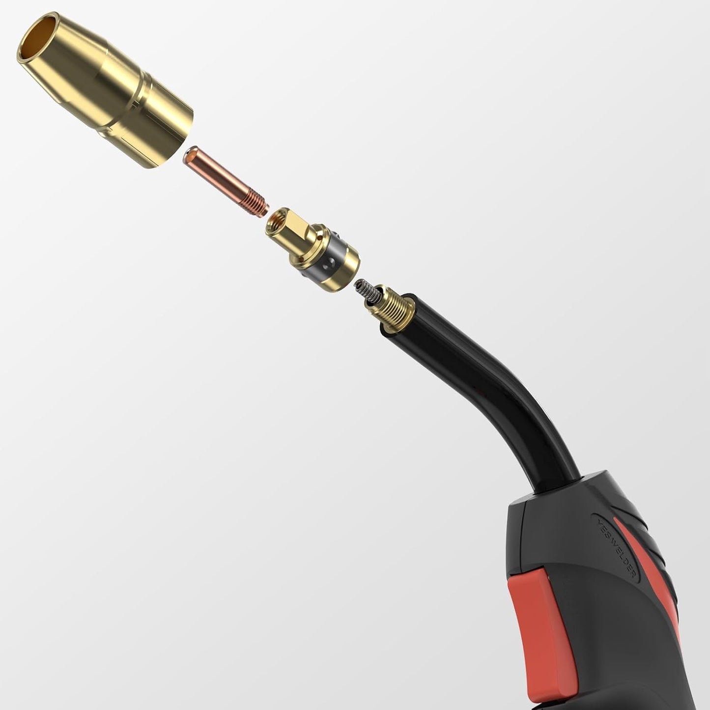 150Amp MIG Welding Gun Torch Replacement for Miller M-150/M-15 - 12ft YESWELDER