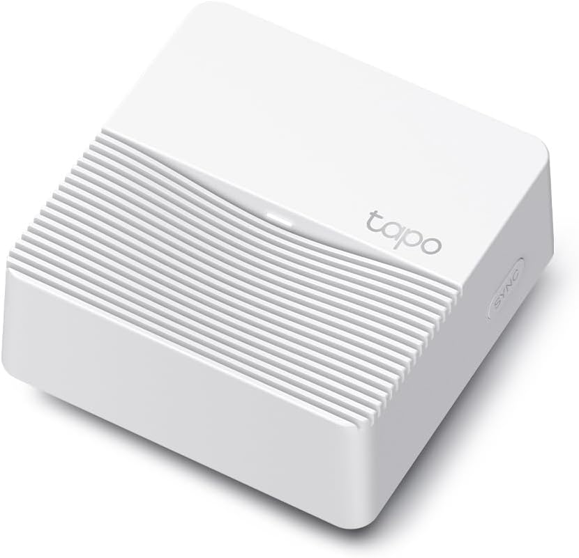 TP-Link Tapo Smart Hub H200 - 64 Device Capacity, Built-In Chime, 512GB Storage