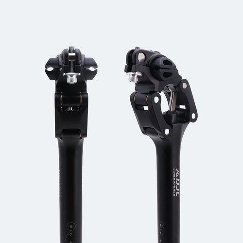 DJC Bike Suspension Seatpost Shock Absorber Seat Post Paralelogramo for MTB Mountain Road Bike Gravel 27.2mm 28.6mm 30mm 30.4mm 30.9mm 31.6mm 33.9mm X 350mm (30.4mm(with Shim Adapter))