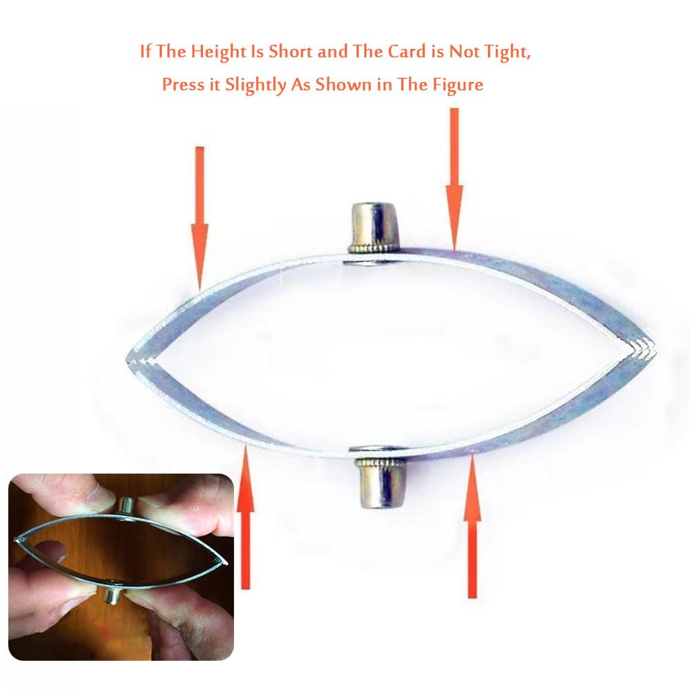 20Pcs Concealed Box Repairer Wall Box Repairer 86 Shrapnel Restorer Repair Loose Electrical Outlets and Switches/Repair Stripped or Damaged Electrical Wall Boxes (A, 20)