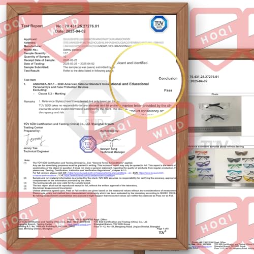 ANSI Z87.1 Clear Safety Glasses Bulk 36 pack, Safety Glasses for men and women, Scratch&Impact-Resistant Clear Protective Glasses for construction, lab, in-/outdoor work