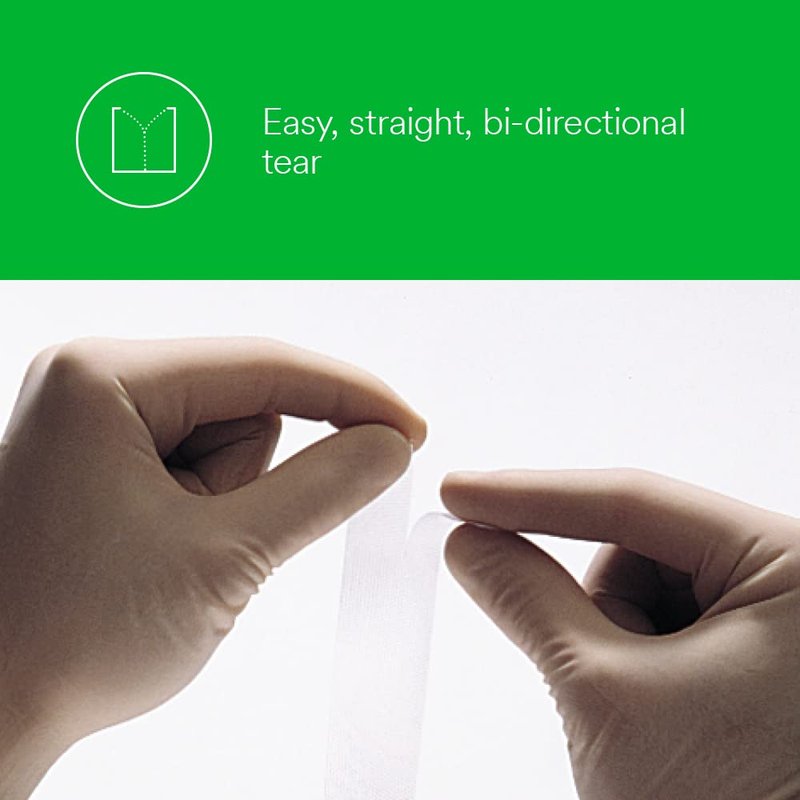 Transpore Medical Tape, Clear Plastic - 3 in. X 10 Yards - Box of 4