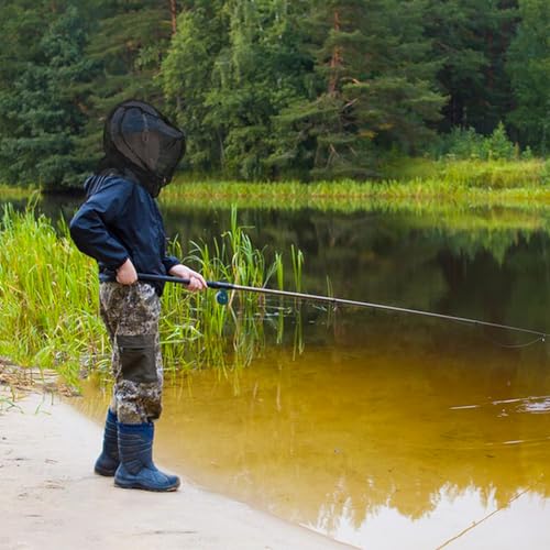 Kids Mosquito Head Net 2-Pack - Insect Protection for Ages 5-12