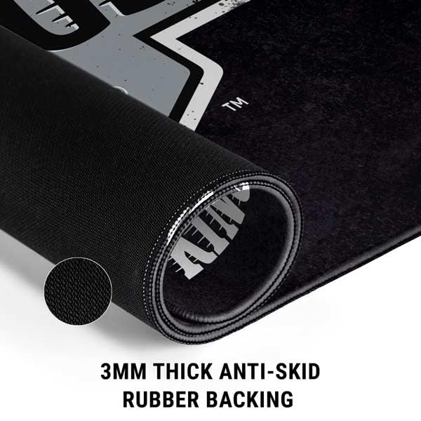 Gaming Mouse Pad - Los Angeles Kings Design, 12.6" x 11", Waterproof
