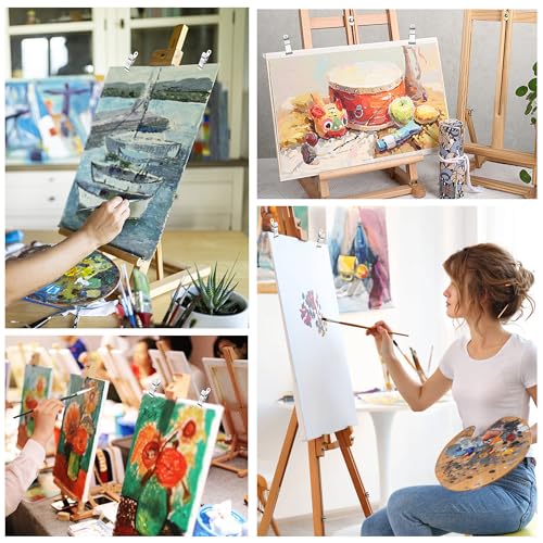 NATZERAT16 Pcs Metal Mini Clamps Mini Spring Clamp Crocodile Alligator Clips Alligator Clamps 1/2 Inch mini alligator clips for Work, Clothes, Photos, Curtains£¬smooth jaw£¬ 5/16 inch capacity