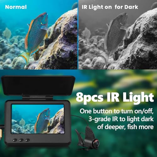 2026 ๐๐๐ Ice Fishing Camera, Camera Underwater Portable Fish Finder