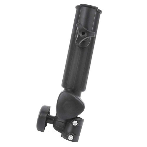 GBSCLOVER ABS Golf Cart Umbrella Holder, 1.57in Inner Golf Push Cart Umbrella Holder, 180° Adjustable Carts Umbrellas Frame for Golfs Trolleys, Wheelchair or Other Similar Trolleys
