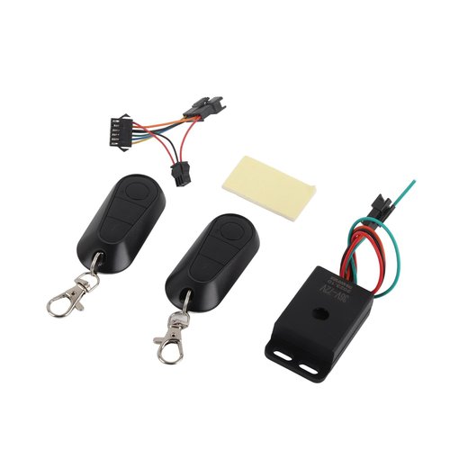 Electric Scooter Anti Theft Device, One Touch Start Universal Multifunction Electric Scooter Alarm System for Electric Scooter