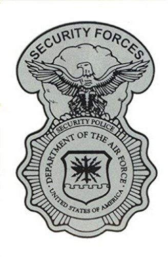 Air Force Security Forces Shield Decal Sticker - 3 Inch