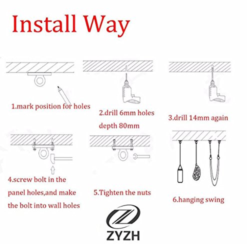 Wall Mount Bracket for Suspension Straps and Resistance Bands