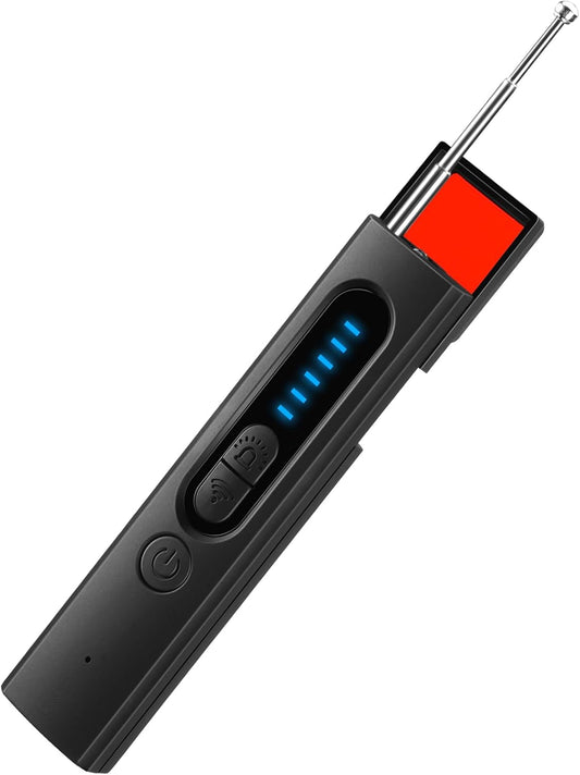 Anti-Spy Hidden Camera & GPS Tracker Detector - RF Signal Bug Sweeper, 30H Battery Life