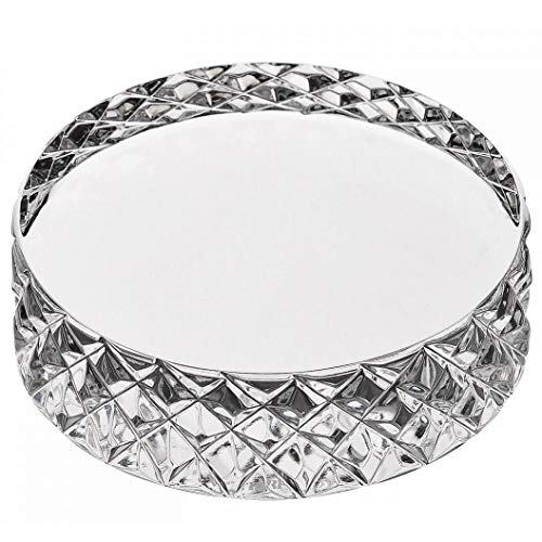 Crystal Hockey Puck Paperweight - Elegant Collectible Gift