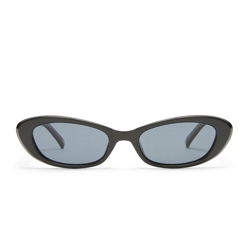 Le Specs The Whisperer Sunglasses - Black, Cat Eye, Women's, Sleek Refined Style
