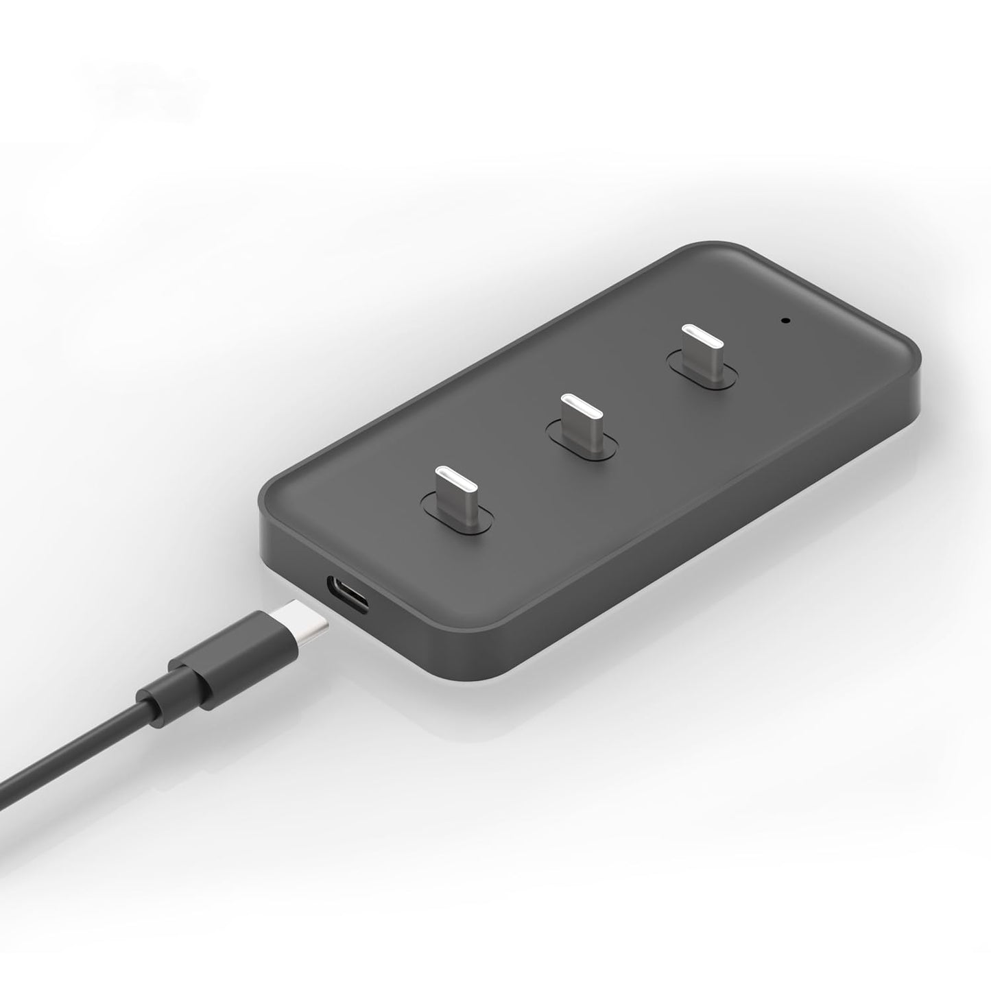 Black Motion Sensor Light Charging Station Multi-Device Charging Station Charging Three LED Lights at The Same Time Saves Time Space and More Convenient.