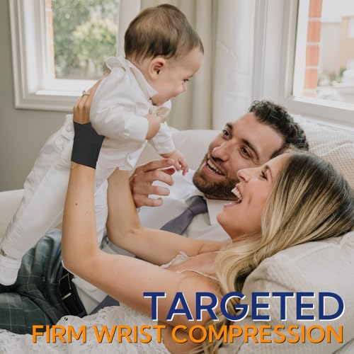 Wrist Brace,Carpal Tunnel Wrist Brace Wrist Wraps Wrist Support Tendonitis Sprains(M-grey11)